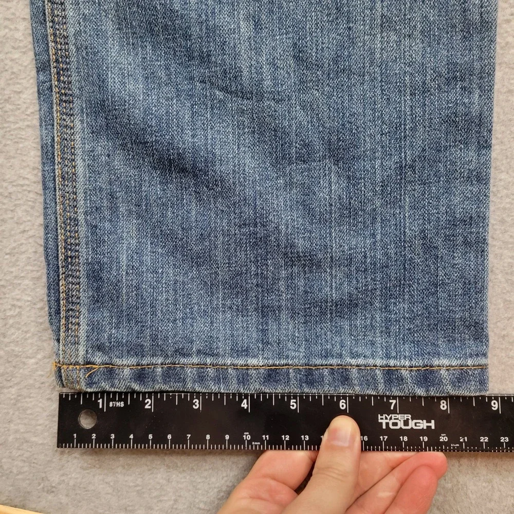 Carhartt Jeans Mens 30x32 Blue Straight Leg Rugged Flex Workwear 101483-980